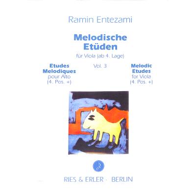 9790013010202 - Melodische Etüden 3