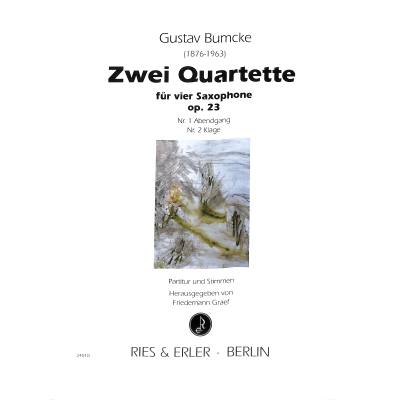 9790013240180 - 2 Quartette op 23