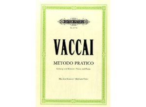 9790014009298 - Metodo pratico di Canto italiano Gesang und Klavier mittlere Stimme - Nicola Vaccai Geheftet