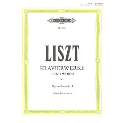 9790014016814 - Klavierwerke 7 - Opernfantasien nach Wagner 1