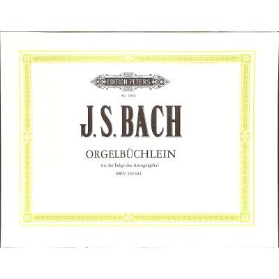 9790014019938 - Orgelbüchlein BWV 599-644