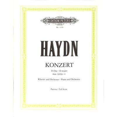 9790014023645 - Konzert D-Dur Hob 18 11 op 21