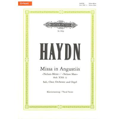 9790014105099 - Missa in Angustiis d-Moll Hob XXII11 Nelson-Messe   URTEXT - Joseph Haydn Kartoniert (TB)