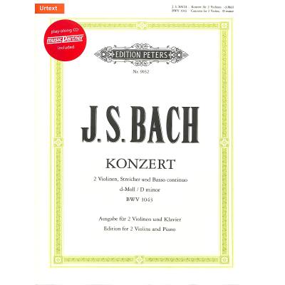 9790014108816 - Konzert d-moll BWV 1043