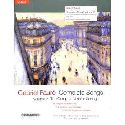 9790014117627 - Complete Songs 3 (sämtliche Lieder 3)