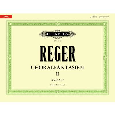 9790014135126 - URTEXT Choralfantasien für Orgel Band 2 op 52 13 - Max Reger Kartoniert (TB) 9790014135126 - URTEXT Choralfantasien für Orgel Band 2 op 52 13 - Max Reger Kartoniert (TB)