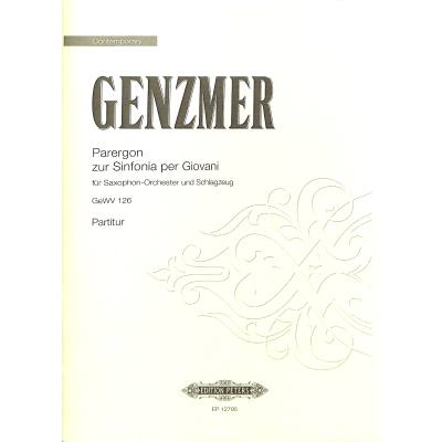 9790014139407 - Parergon zur Sinfonia per Giovani GeWV 126