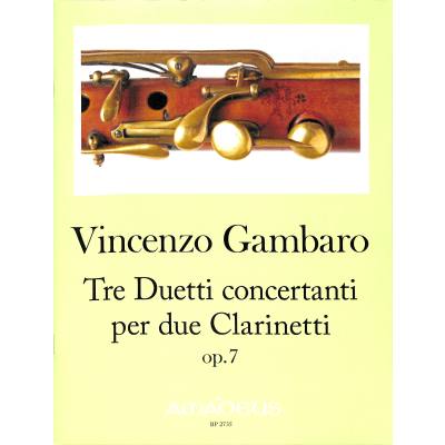 9790015273506 - 3 duetti concertanti op 7