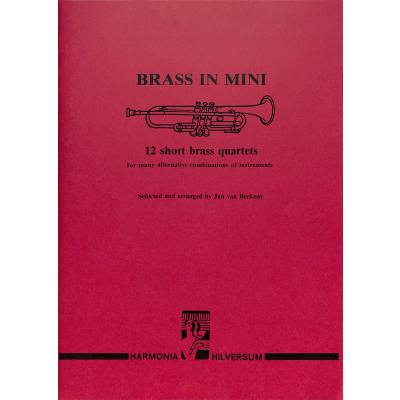 9790035162378 - Brass in Mini - 12 short brass quartets
