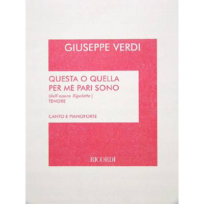 9790040544367 - Questa o quella (Rigoletto)