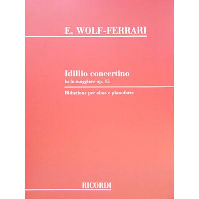 9790041227115 - Idillio concertino A-Dur op 15