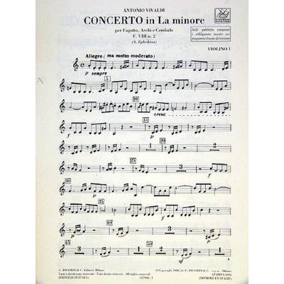 9790041358185 - Concerto a-moll RV 498 F 8 2 T 28