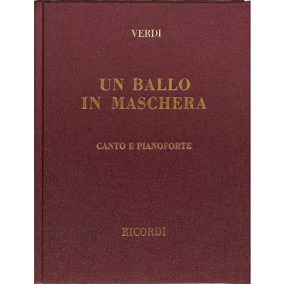 9790041370019 - Un ballo in maschera (ein Maskenball)