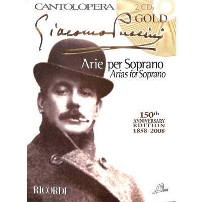 9790041401263 - Arie per soprano - Puccini Gold