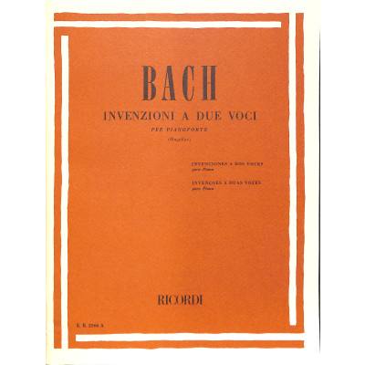 9790041822662 - Zweistimmige Inventionen BWV 772-786