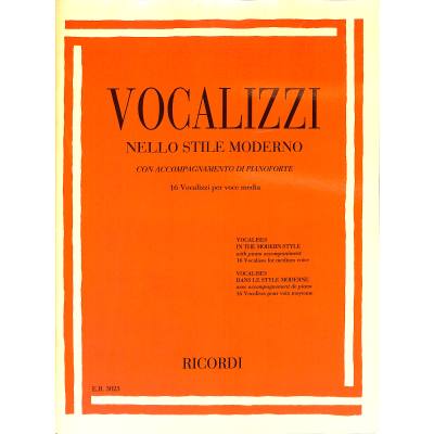 9790041830230 - Vocalizzi | Vocalises