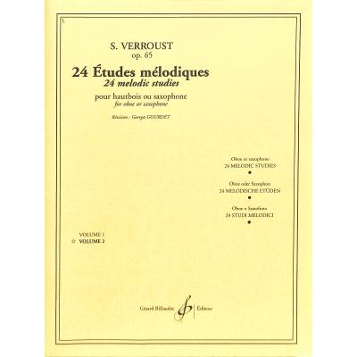 9790043007340 - 24 Etudes melodiques op 65 2