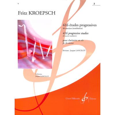 9790043018148 - 416 Etudes progressives 3