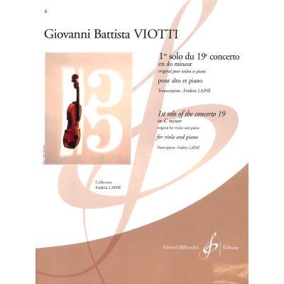 9790043078876 - SOLO 1 (CONCERTO 19 C-MOLL)