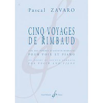 9790043100805 - 5 Voyages de rimbaud