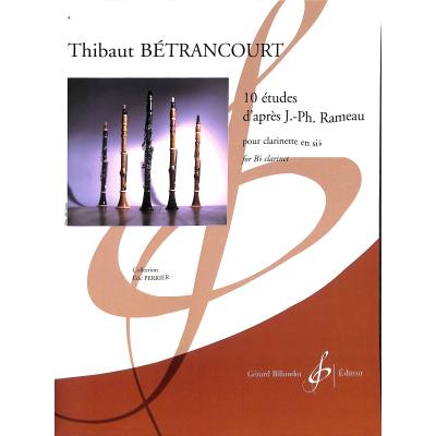 9790043102120 - 10 Etudes dapres J Ph Rameau