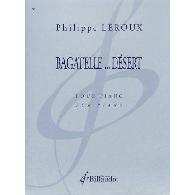 9790043102434 - Bagatelle Desert