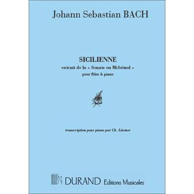 9790044001262 - Sicilienne (Sonate 2 BWV 1031)