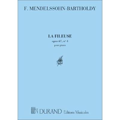 9790044006700 - La fileuse op 67 4 (Lieder ohne Worte)