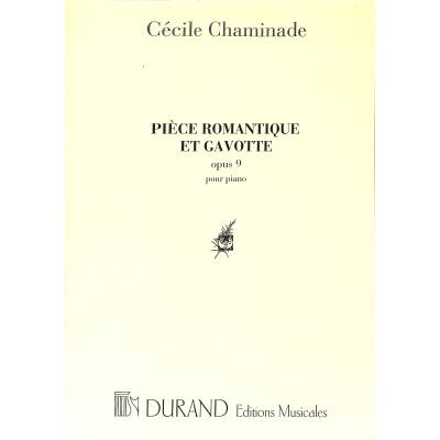 9790044019489 - Piece romantique op 9 | Gavotte op 9