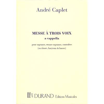 9790044043606 - Messe a 3 voix