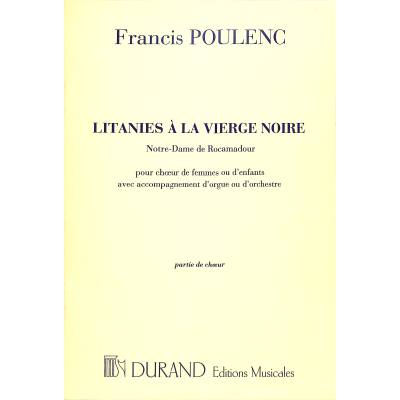 9790044055449 - Litanies a la vierge noire