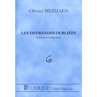 9790044062492 - Les offrandes oubliees - meditation symphonique