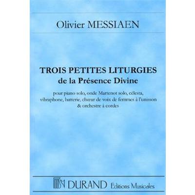 9790044063291 - 3 petites liturgies de la presence divine
