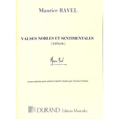 9790044075614 - Valses nobles et sentimentales (Adelaide)