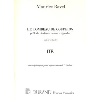 9790044075706 - Le tombeau de couperin