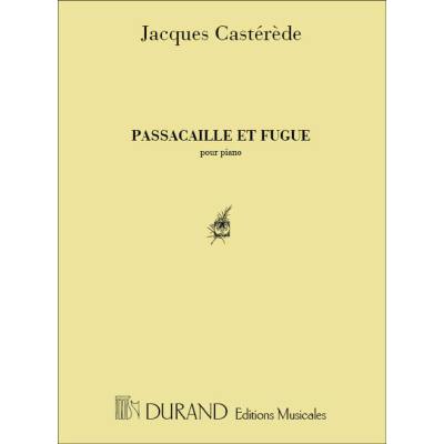 9790044079124 - Passacaille + Fugue | Passacaglia + Fuge