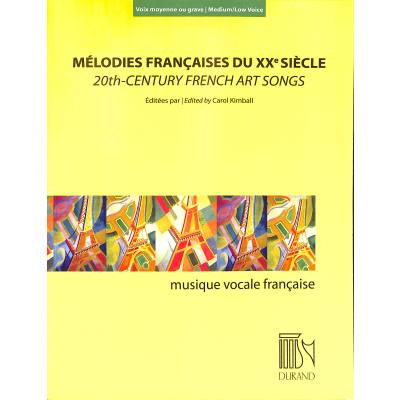 9790044093083 - Melodies francaises du 20 siecle