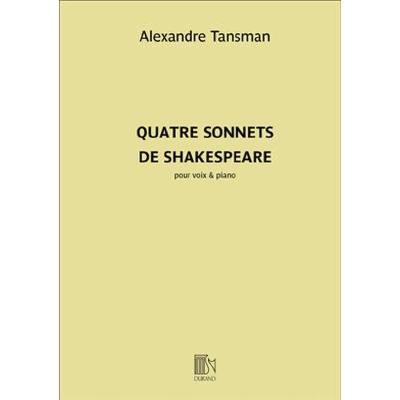 9790044093588 - 4 Sonnets de Shakespeare