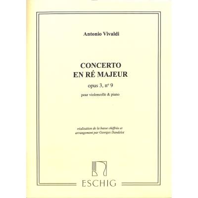 9790045012625 - Concerto grosso D-Dur op 3 9 RV 230 F 1 178