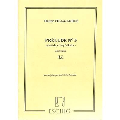 9790045033651 - Prelude 5 D-Dur (5 Preludes 5)