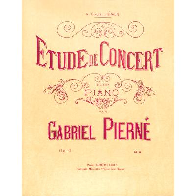 9790046078347 - Etude de concert op 13