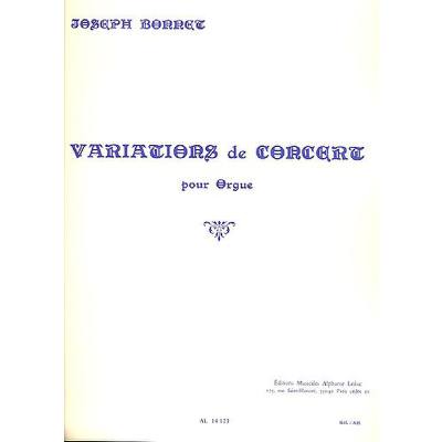 9790046141232 - Variations de concert