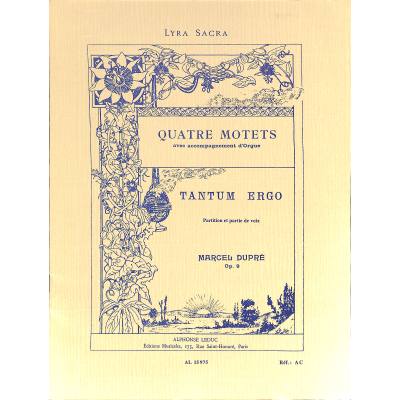 9790046159756 - Tantum ergo (aus 4 Motetten op 9)