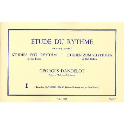 9790046188909 - Etude du rhythme 1 mesures simples