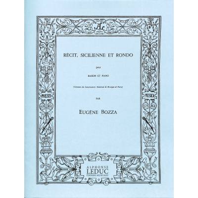 9790046211546 - Recit Sicilienne Rondo