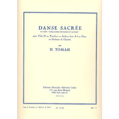 9790046229657 - Danse sacree - 5 danses profanes et sacrees 3