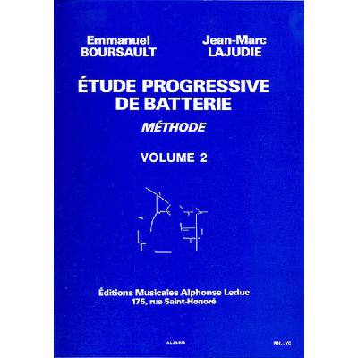 9790046259241 - Etude progressive de batterie methode 2