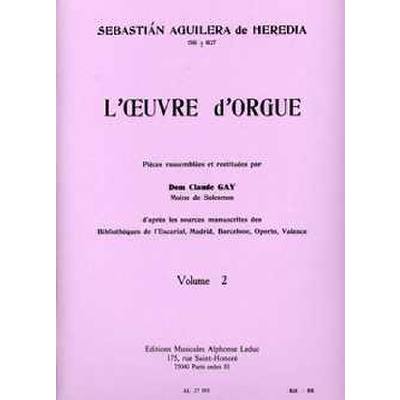 9790046275036 - Loeuvre dorgue 2 9790046275036 - Loeuvre dorgue 2