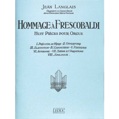 9790046278969 - Hommage a Frescobaldi