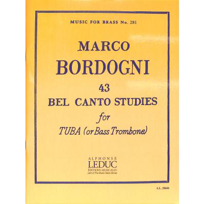 9790046286049 - 43 Bel Canto Studies